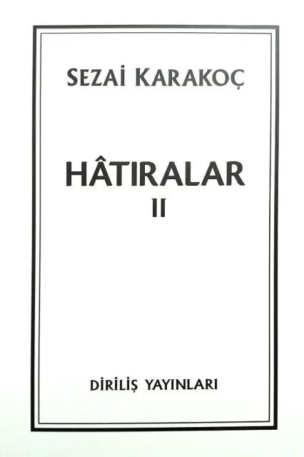 HÂTIRALAR II